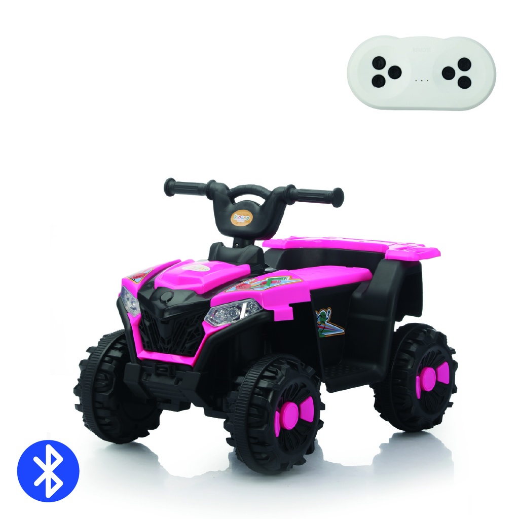 [KN-CM-101-PINK] CUATRIMOTO MONTABLE CONTROL REMOTO ROSA