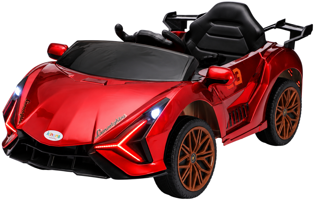 [KN-LB-401-WINE] CARRITO ELECTRICO LAMBO VINO ROJO