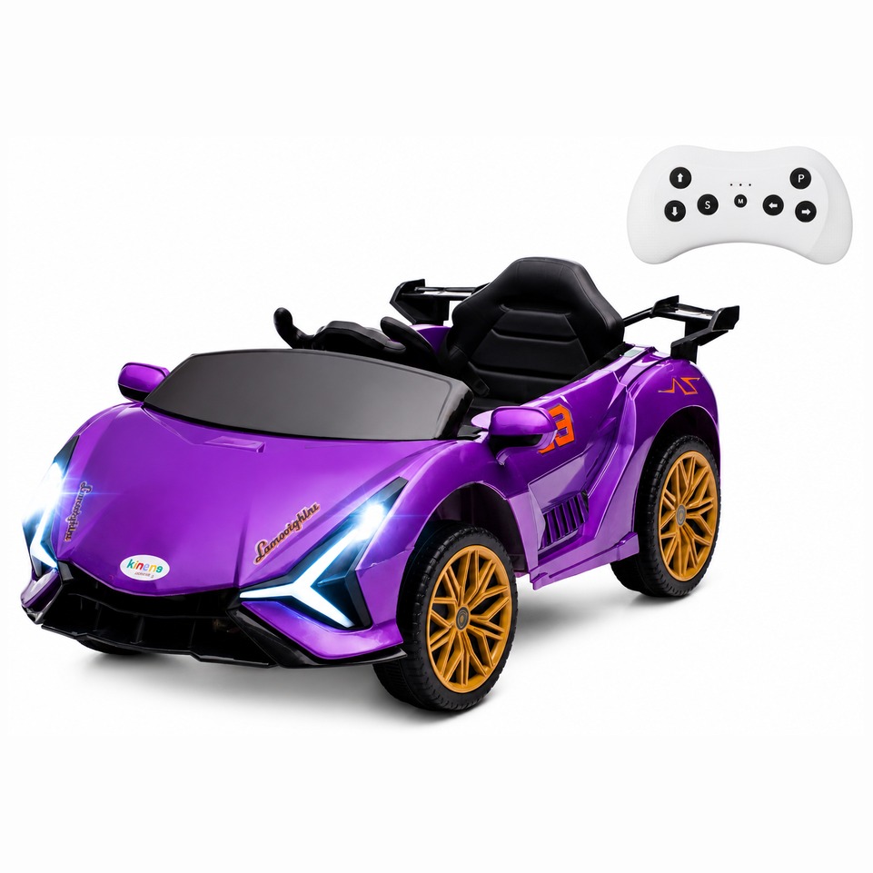 KN-LB-401-PURPLE | Carrito deportivo eléctrico morado metálico