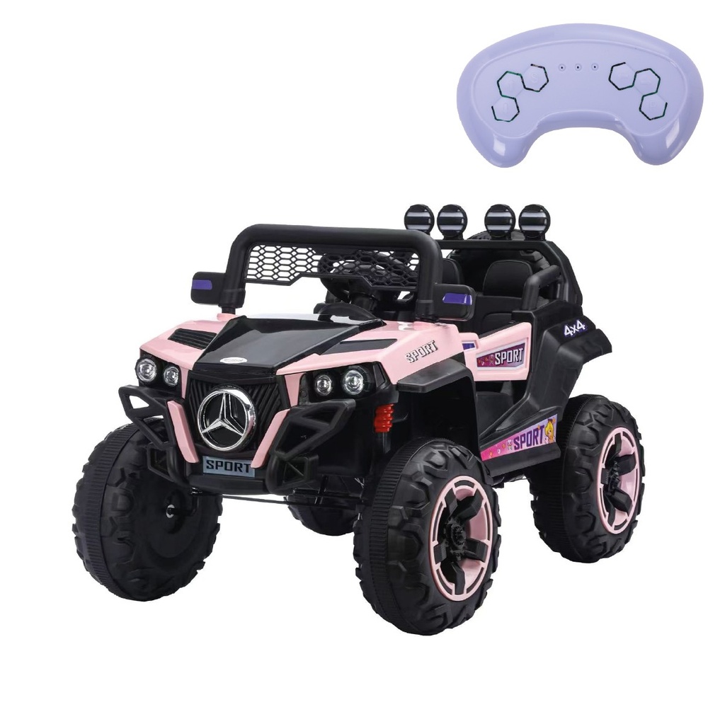 [KN-JP-201-PINK] CAMIONETA ELECTRICA JEEP ROSA