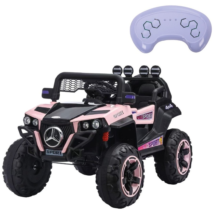 KN-JP-201-PINK | Camioneta eléctrica infantil rosa