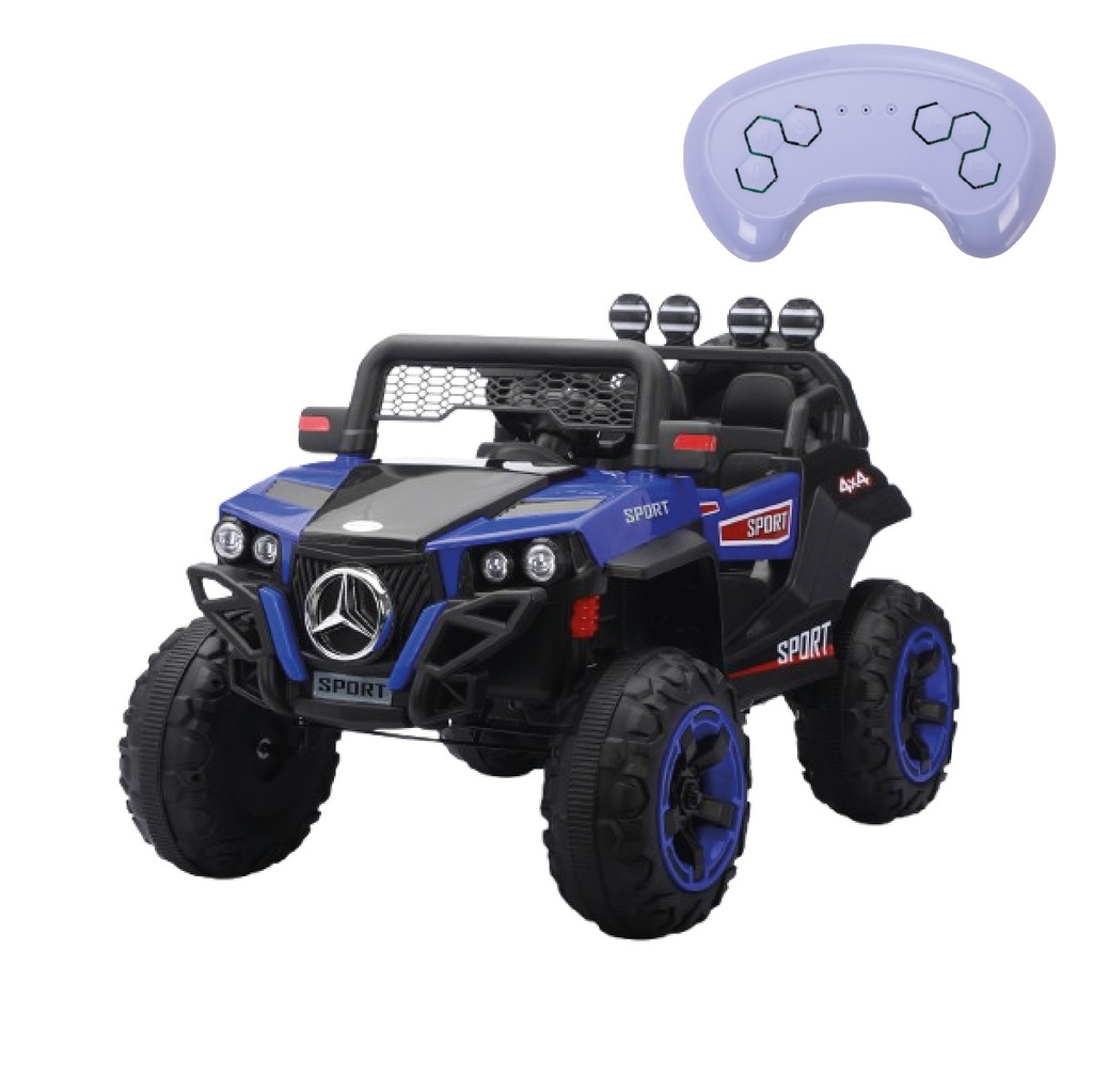CAMIONETA ELECTRICA JEEP AZUL