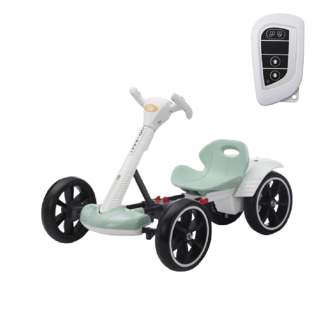 GO KART VERDE Y BLANCO