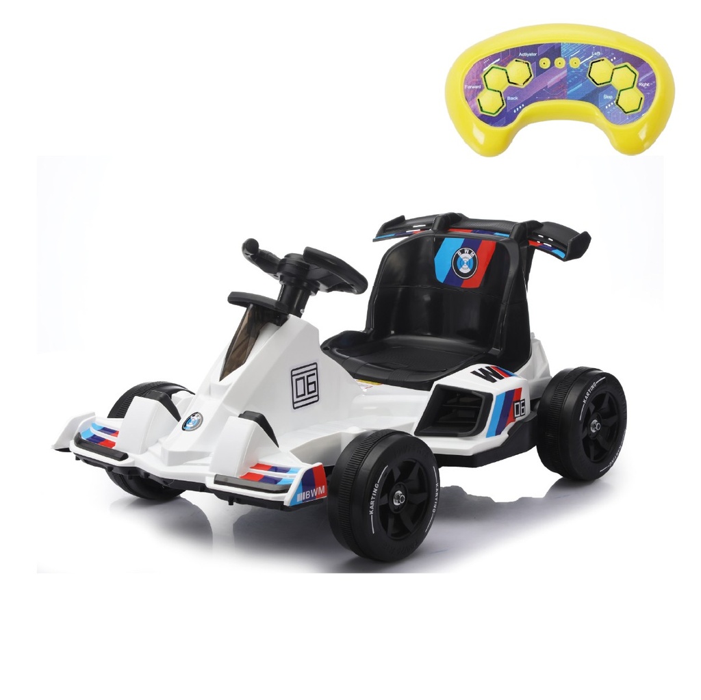 [KN-GK-302-WHITE] GO KART BLUETOOTH BLANCO