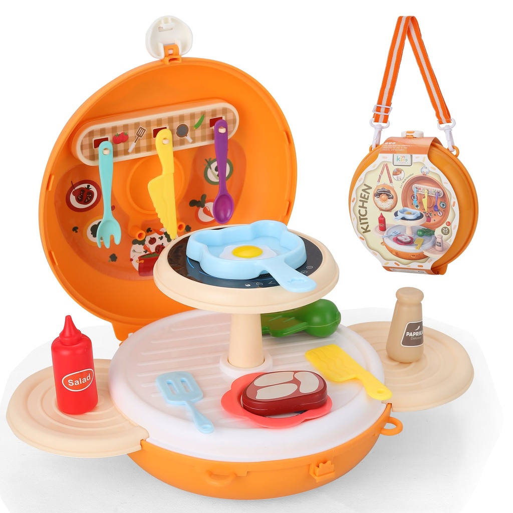 [KN-CN-8151] JUGUETE SIMBOLICO DONA COCINA 25 PZS
