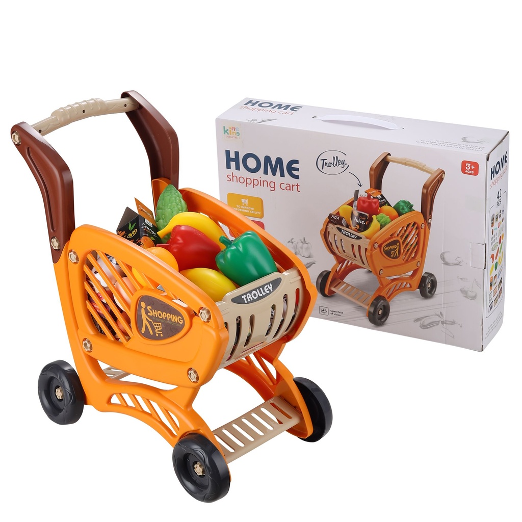 Carrito de café de juguete Kinene