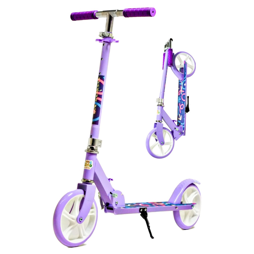 [KN-7233-PURPLE] SCOOTER PRO AJUSTABLE JOVENES Y ADULTOS MORADO